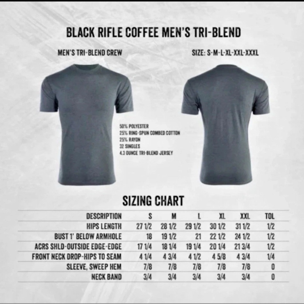 Black Rifle Coffee Company Graphic Men's T-Shirt - Black with Sunset Design- m M